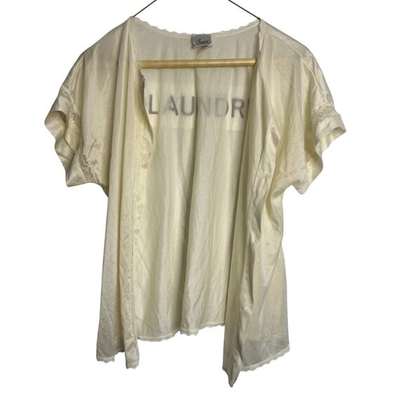 Vintage Sheer Two Piece Lingerie/ Sleep Set Size Small - Picture 1 of 6